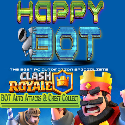 Clash Royal BOT Ver 1.2.1 - Auto Chest Collect & Attack